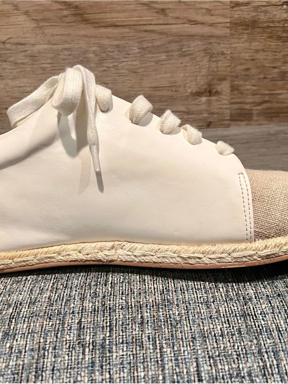Matt & Nat Maia vegan leather espadrille sneakers size 9